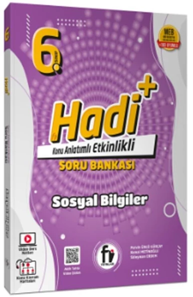 Fi Yayınları 6. Sınıf Sosyal Bilgiler Hadi Konu Anlatımlı Etkinlikli Soru Bankası