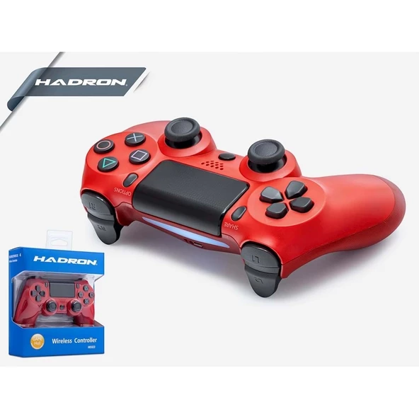 Kol PS4 Analog Titreşimli Bluetooth Hadron HD323K Kırmızı