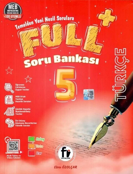 Fi Yayınları 5. Sınıf Türkçe FULL Soru Bankası ürün görseli 1