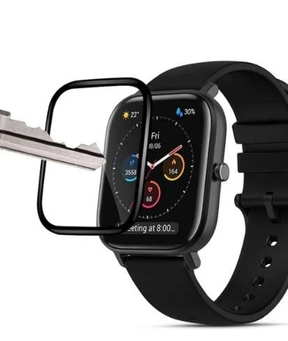 Amazfit GTS 2 Akıllı Saat Uyumlu 5d Tam Kaplama Nano Ekran Koruyucu - 2