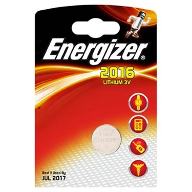 Energizer Cr2016 Lityum Pil Tekli Blister