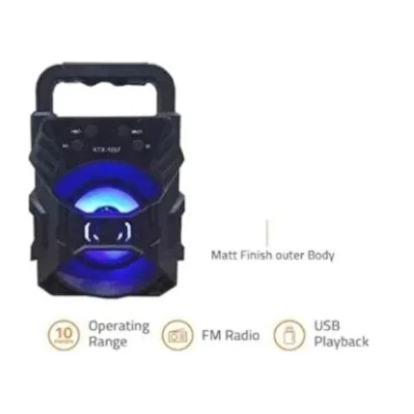KTS-1057 Kablosuz Bluetooth Hoparlör RGB - 3