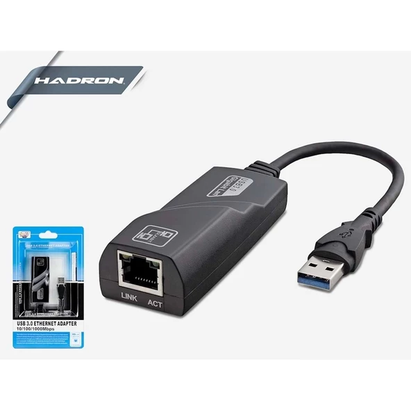 Ethernet Usb Çevirici Usb 3.0 Hadron HD2209 HDX5265