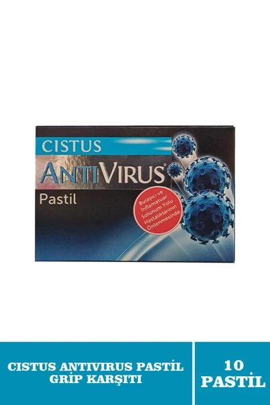 Cistus Antivirus Pastil 10'lu ürün görseli 1