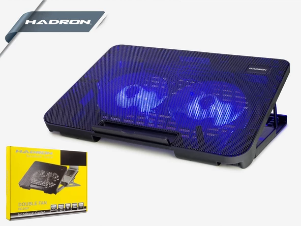 Notebook Soğutucu Ledli 2 Fanlı Hadron HDX4252