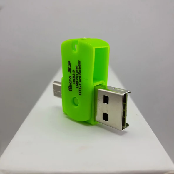 Kart Okuyucu Micro/Usb Hadron HD121 Sarı - 3