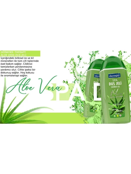 Dermokil Duş Jeli Aloe Vera 500 Ml - 2