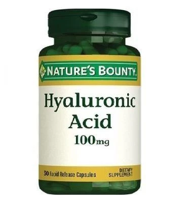 Nature's Bounty Hyaluronic Acid 100 mg 30 Kapsül