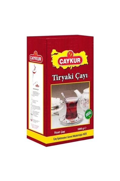 ÇAYKUR Tiryaki Siyah Çay 1000 gr