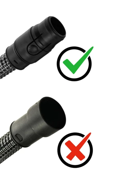 Marketto Arnica Bora 5000 Uyumlu Süpürge Çelik Telli Hortumu ( Kilitli Model ) - Resim 2