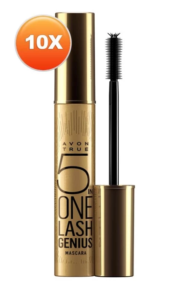 AVON True Lash Genius Maskara 10 Ml. Black Onlu Set