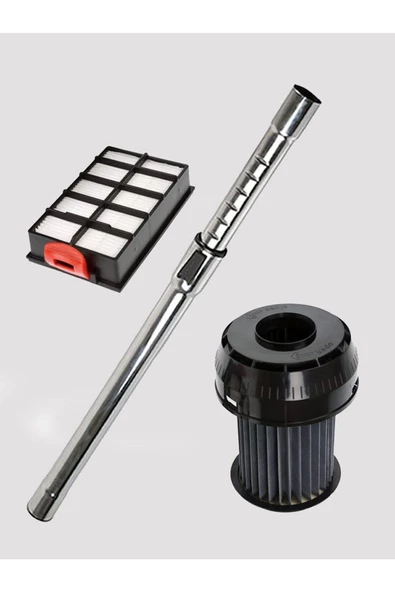 Siemens Bosch Roxx'x Süpürge Borusu Ve Hepa Filtre Seti - 1