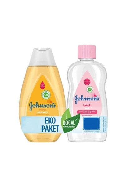 JOHNSON´S BABY Jonsons Baby Bebek Yağı 200ml + Bebek Şampunı 200 ml