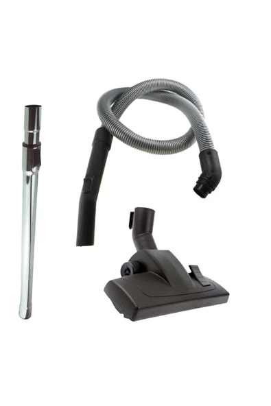 Universal 4 Çeker Uyumlu  Elektrikli Süpürgelere Uygun Hortum Seti 3 Lü ürün görseli