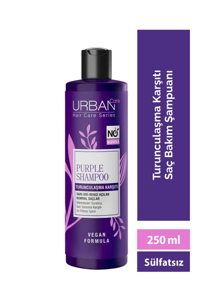 URBAN CARE Turunculaşma Karşıtı Mor Saç Bakım Şampuanı 250 ml - Sülfatsız