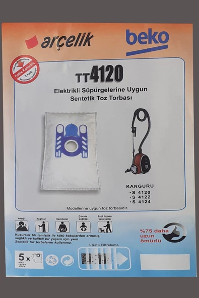 Altus Uyumlu Al 650 Toz Torbası Bez 10 Adet Toz Torbası - Resim 2