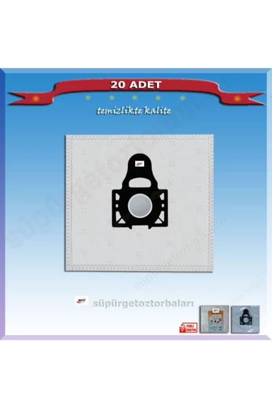 Arçelik S 6255 C Süpürge Toz Torbası 20 Adet 200720 - Resim 2