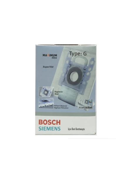 Siemens Vs 06g 2004 Elektrik Süpürgesi Toz Torbası