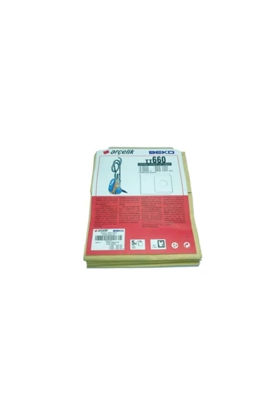 Arçelik Tt 660 Elektrikli Süpürge Torbası 10'lu