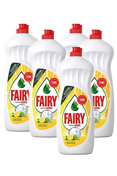 FAİRY Siftaholsun Ultra Hızlı Limon & Misket Limonu Kokulu 650 Ml, 5 Adet