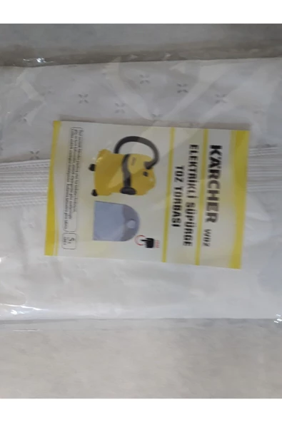 Karcher Kärcher Wd 2 Elyaf Süpürge Torba 5 Adet - Resim 2