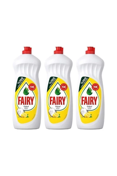 FAİRY Sıvı Bulaşık Deterjanı Limonlu 650 ml - 3 Adet