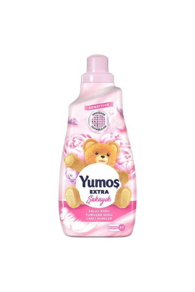 YUMOŞ Extra Konsantre Çamaşır Yumuşatıcısı Şakayık 1440 ml 60 Yıkama