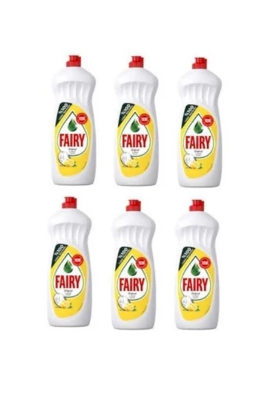 FAİRY Limon Kokulu Sıvı Bulaşık Deterjanı 6 X 650 Ml