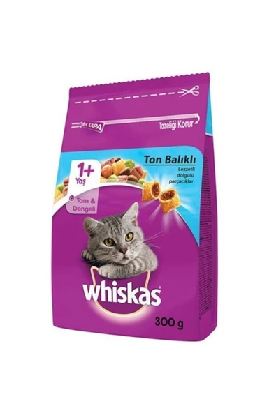 WHİSKAS Ton Balıklı/sebzeli Kedi Maması 300gr