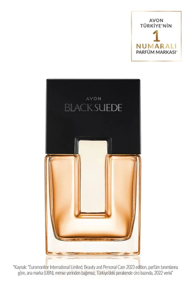 AVON Black Suede Erkek Parfüm Edt 75 Ml.