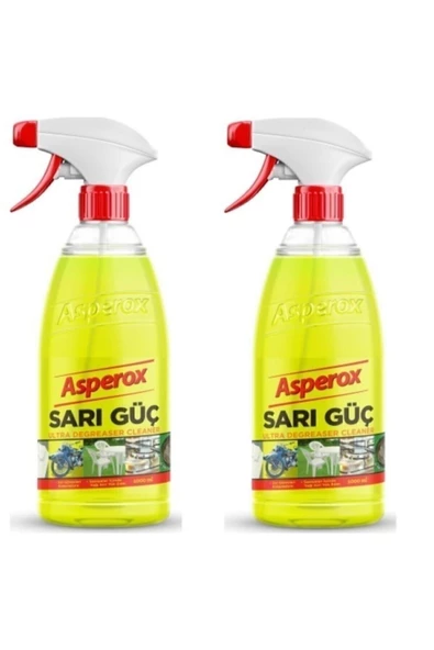 ASPEROX Sarı Güç Çok Amaçlı Ultra Temizleyici 2 X 1 Lt