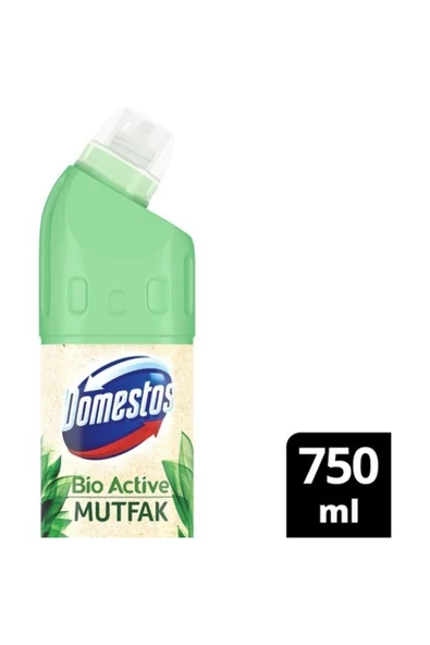 DOMESTOS Çamaşır Suyu Bio Active Mutfak Maksimum Hijyen 750 Ml Dm