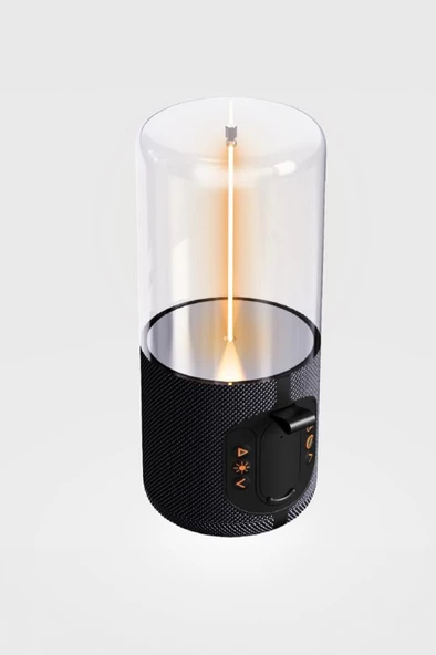 Torima D40 Siyah TWS Manyetik Bükülebilir Işık 5.3 Bluetooth Hoparlör Speaker - 3