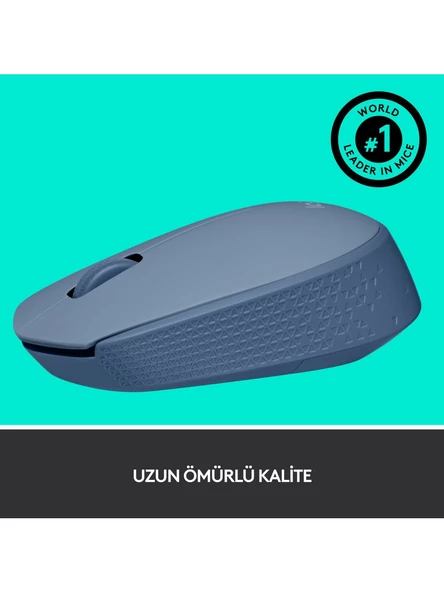 Logitech M171 910-006866 Mavi-Gri Optik Kablosuz Mouse - 2