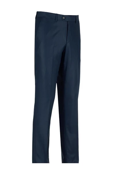 Lacivert Gabardin Yan Cepli Comfort Fit Rahat Kesim Basic Pantolon 1003200005