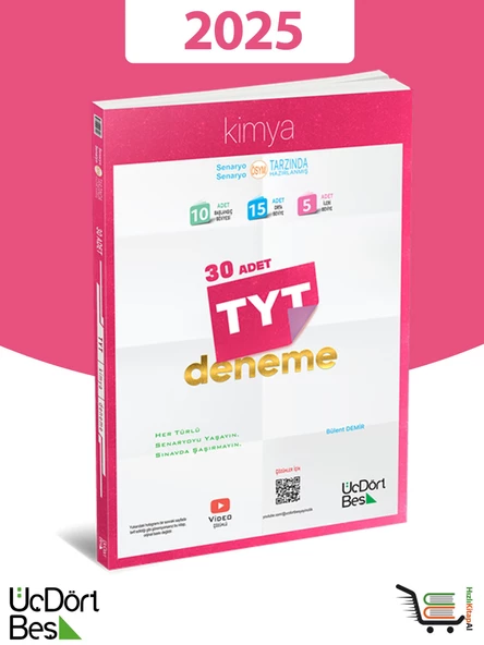 345-2025 Model 30'lu TYT Kimya Denemesi - 2