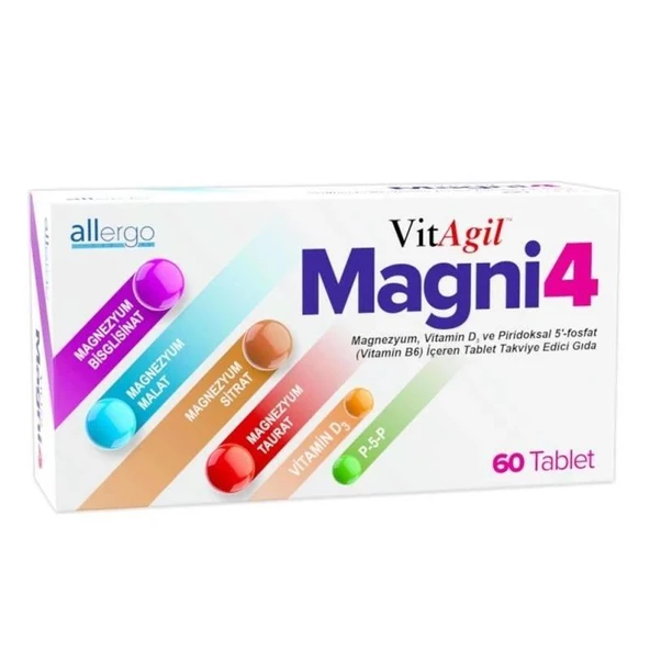 Vitagil Magni4 60 Tablet -SKT:09/2027