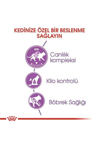 Royal Canin Sterilised Kısırlaştırılmış Kedi Maması 10 Kg - Resim 3