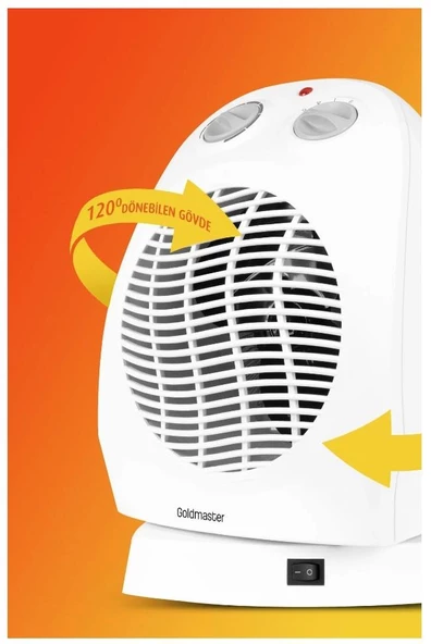 GOLDMASTER GM-7920 MARS FANLI ISITICI VE SERİNLETİCİ - 2