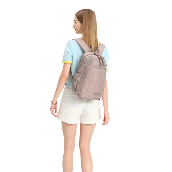 Smart Bags Orta Boy Yumuşak Kumaş Uniseks Sırt Çantası 8720 - 9