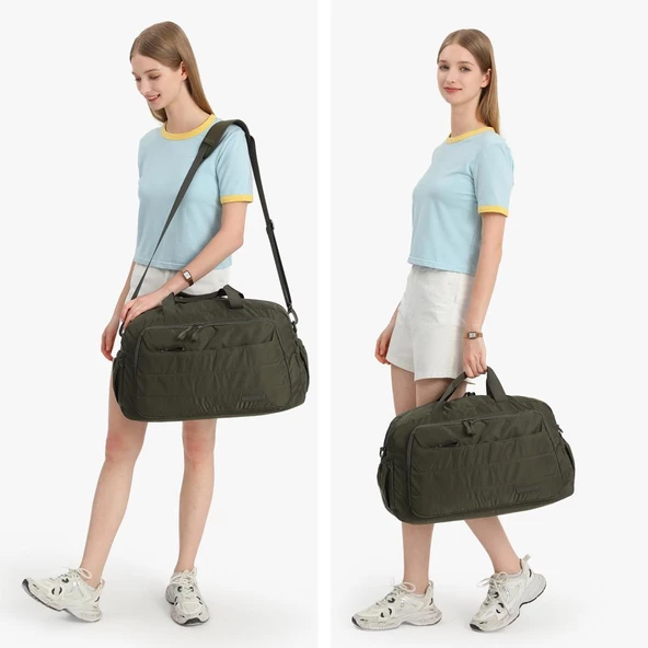 Smart Bags Yumuşak Kumaş Uniseks Spor ve Seyahat Çantası 8727 - 12