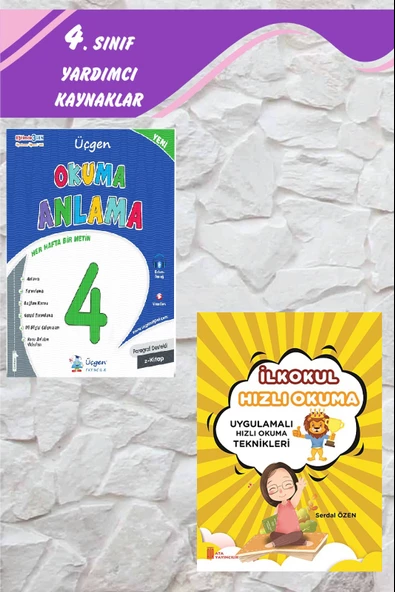 Üçgen 4.Sınıf Okuma Anlama +Hızlı Okuma ürün görseli 1