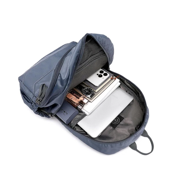 Smart Bags Büyük Boy Yumuşak Kumaş Uniseks Sırt Çantası 8722 - 5