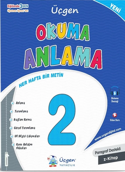 Üçgen 2.Sınıf Okuma Anlama+Hızlı Okuma - Resim 2