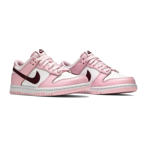 Nike Dunk Low Pink Foam Red White - 2