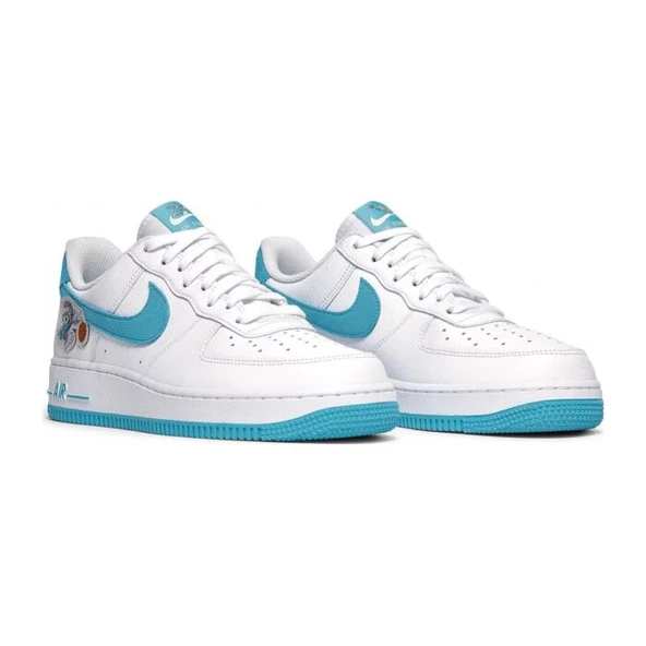Nike Air Force 1 07 Low Space Jam Hare - Resim 2