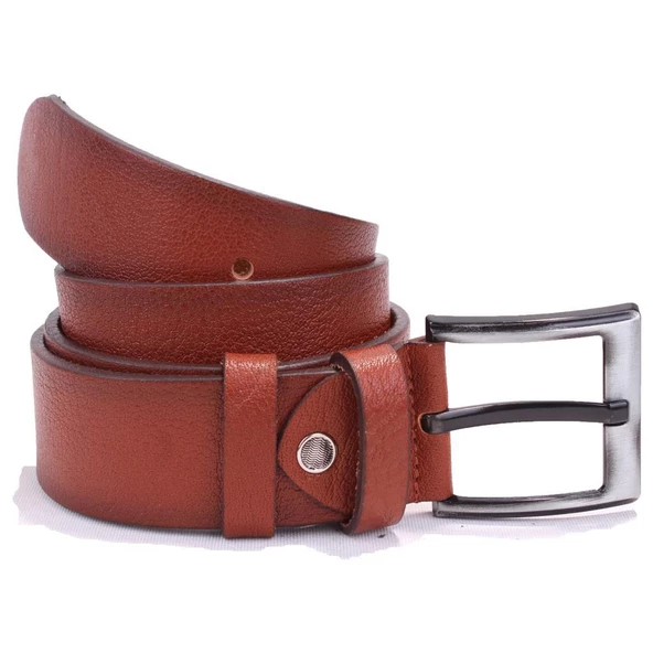 Dagoster DMK26-463DG Açık Taba 4.5 cm Hakiki Deri Erkek Kemer - Resim 2