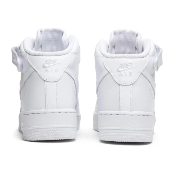 Nike Air Force 1 Mid 07 Leather Triple White - 4