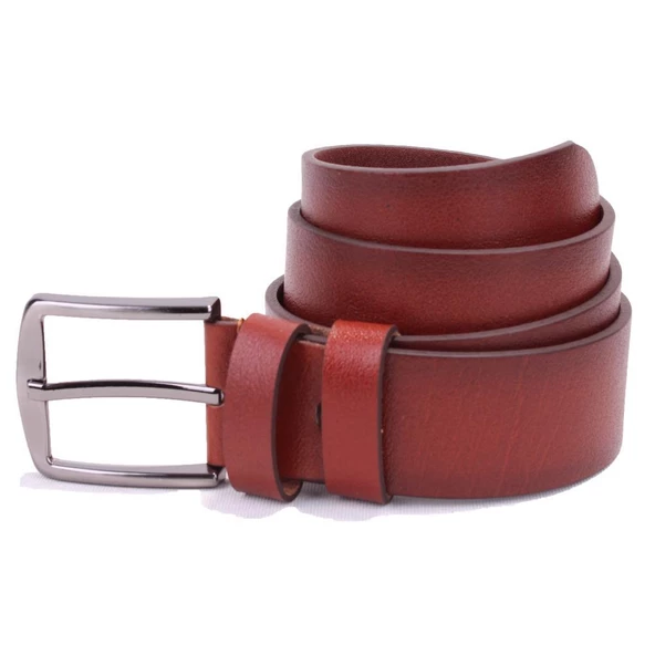 Dagoster DMK26-467DG Taba 4 cm Hakiki Deri Erkek Kemer ürün görseli