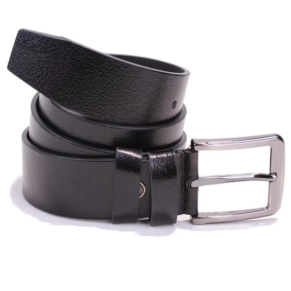 Dagoster DMK26-467DG Siyah 4 cm Hakiki Deri Erkek Kemer - 2